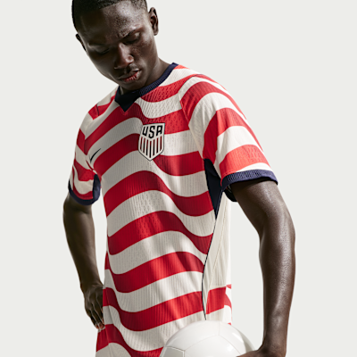 USMNT 2026 Match Away Men's Nike Aero-FIT Soccer Jersey. Nike.com